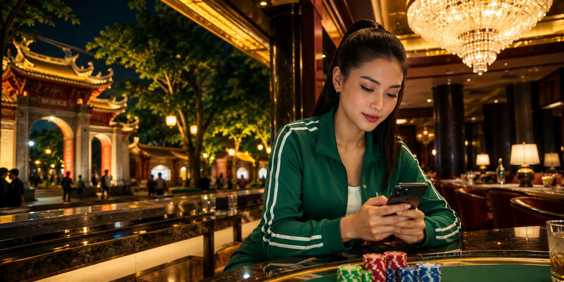 Người chơi baccarat trực tuyến tại Hà Nội qua nền tảng live casino