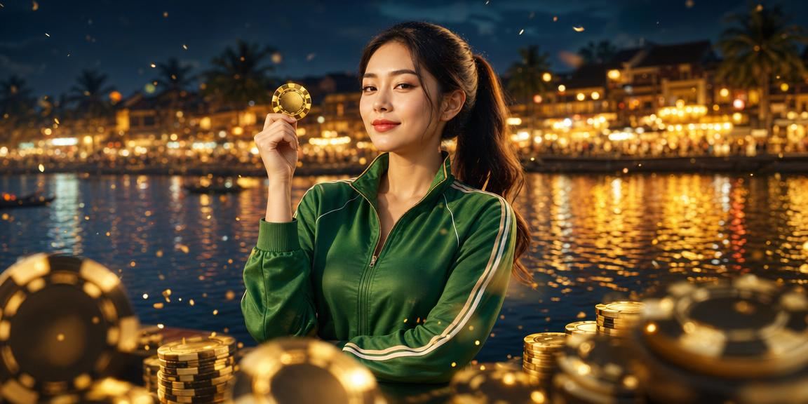 Cảnh trải nghiệm cá cược và casino trực tuyến tại Việt Nam với không khí sôi động